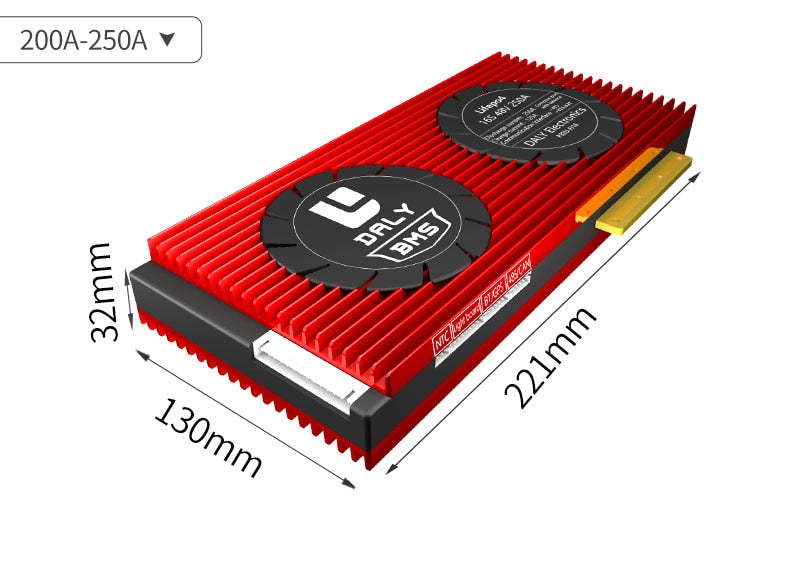 Daly Smart BMS 16s 48V LiFepo4 Battery Bluetooth+ UART +NTC