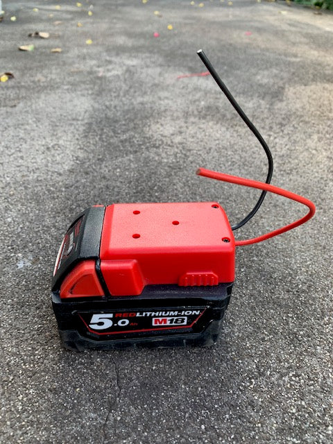 Milwaukee 18v battery adaptor plate base for DIY projects – Your