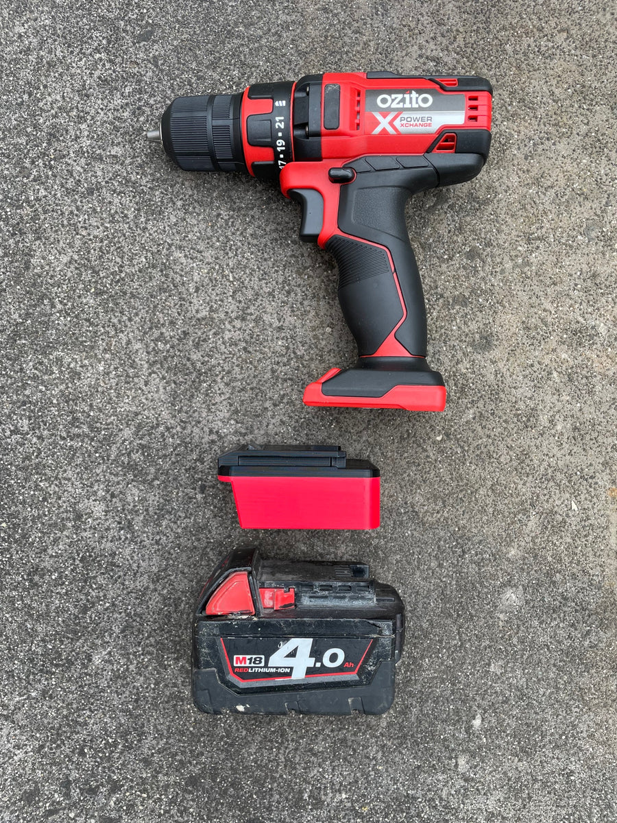 Milwaukee 18v battery adaptor to Ozito tools – Your ToolBox