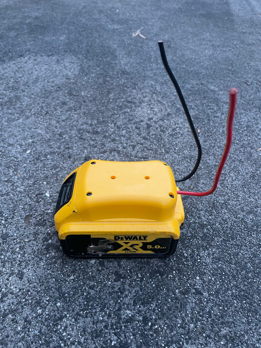 Dewalt 18v battery adaptor plate base for DIY projects Your