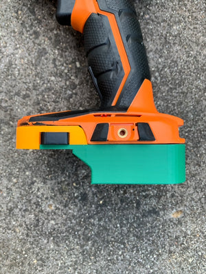 Hitachi/Hikoki 18v battery adaptor to AEG/Rigid tools
