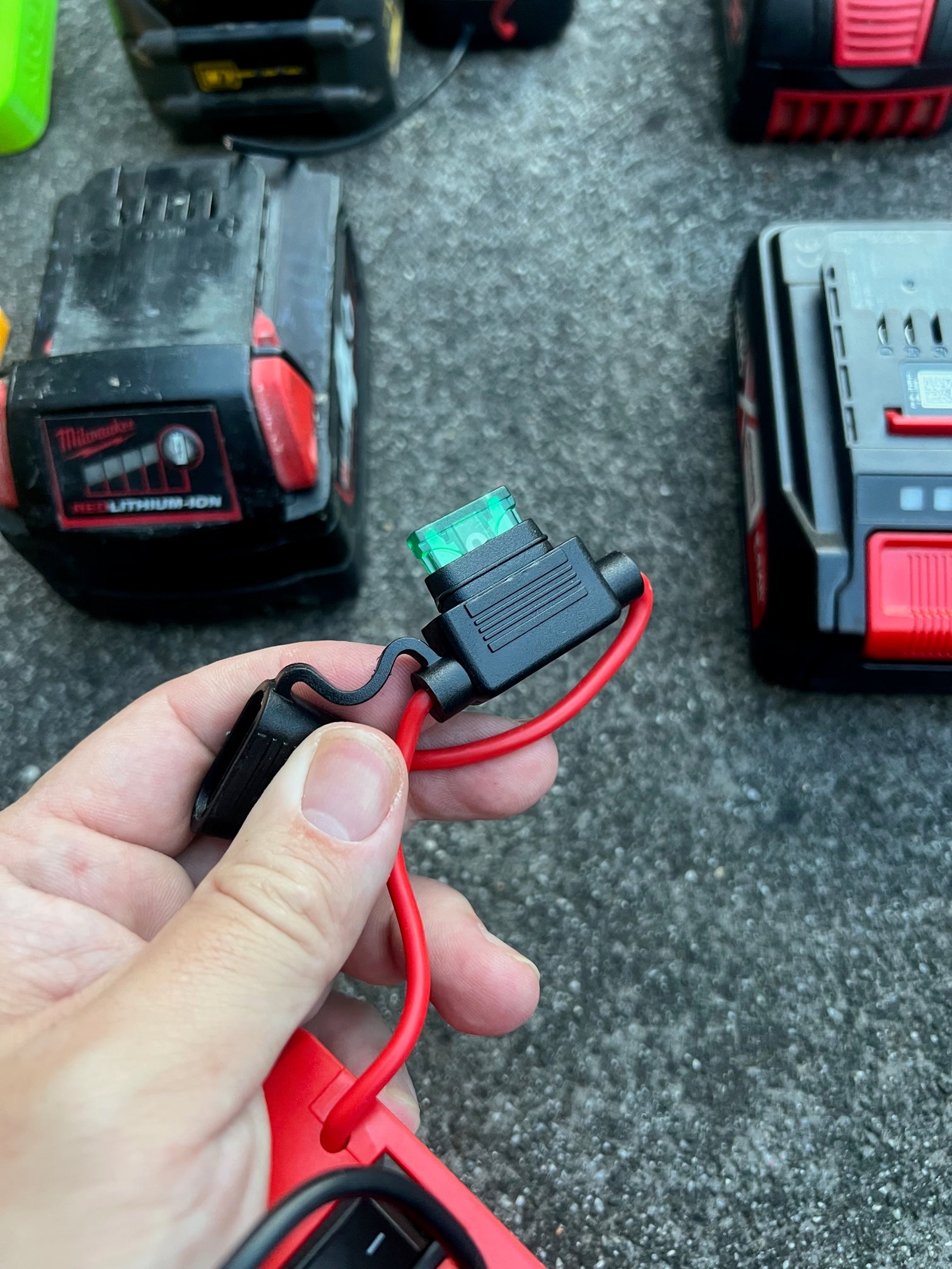 18v battery adaptor / base plate for DIY projects - Makita/Dewalt/Milwaukee/AEG/Ryobi/Bosch/Hilti/Hitachi/Ozito/Milwaukee m12