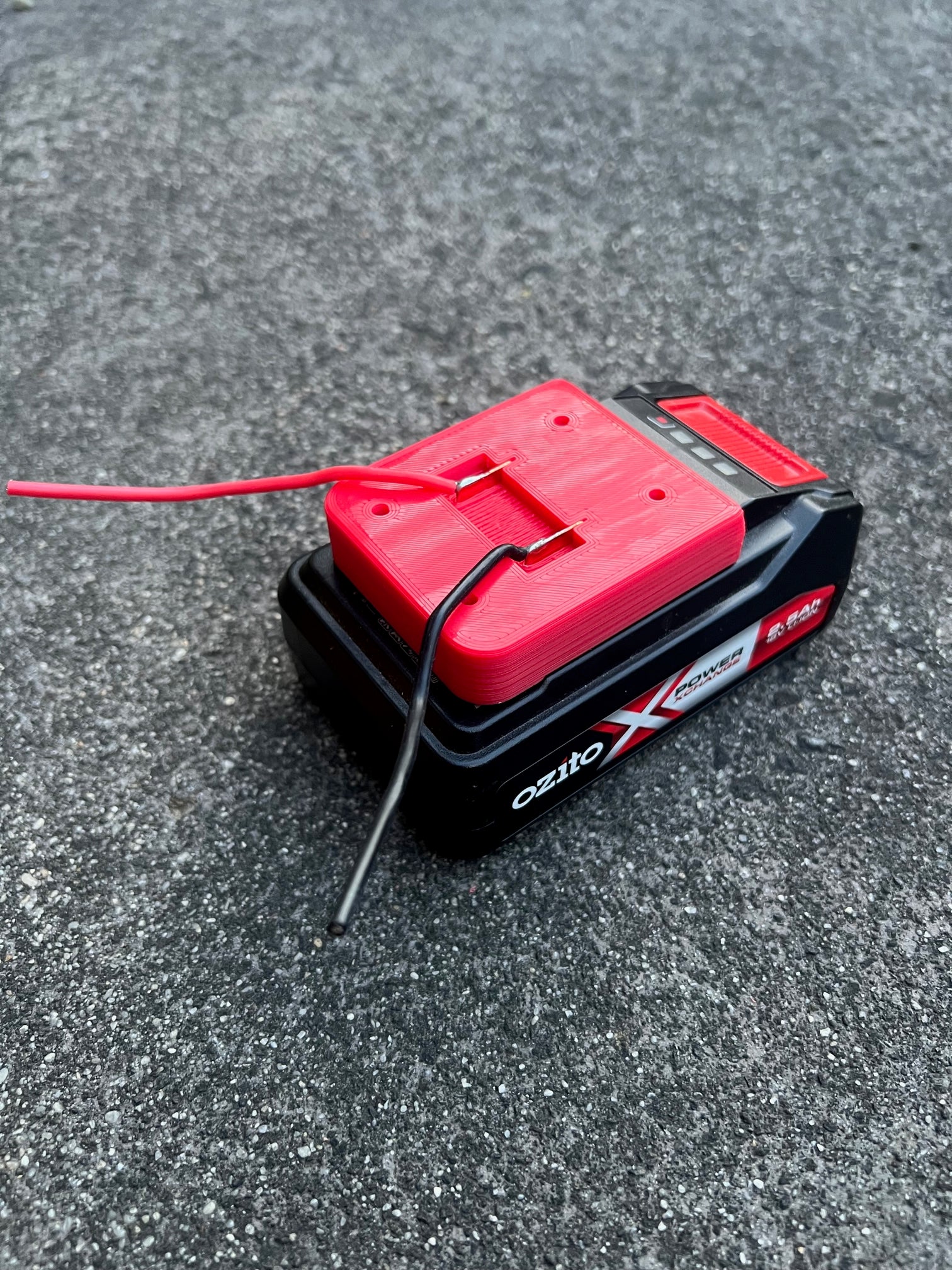 18v battery adaptor / base plate for DIY projects - Makita/Dewalt/Milwaukee/AEG/Ryobi/Bosch/Hilti/Hitachi/Ozito/Milwaukee m12