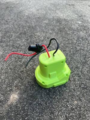 18v battery adaptor / base plate for DIY projects - Makita/Dewalt/Milwaukee/AEG/Ryobi/Bosch/Hilti/Hitachi/Ozito/Milwaukee m12