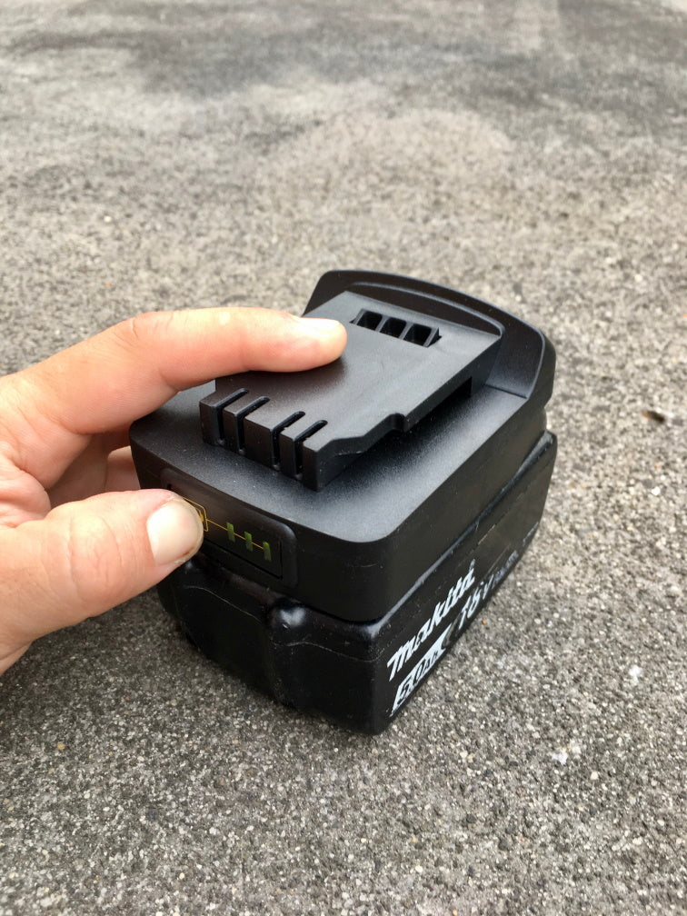 Makita 18v battery adaptor to Dewalt XR tools