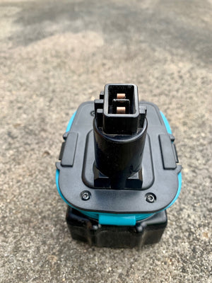 Makita 18v slide on to Dewalt post style battery convertor, adaptor, LXT to XRP range