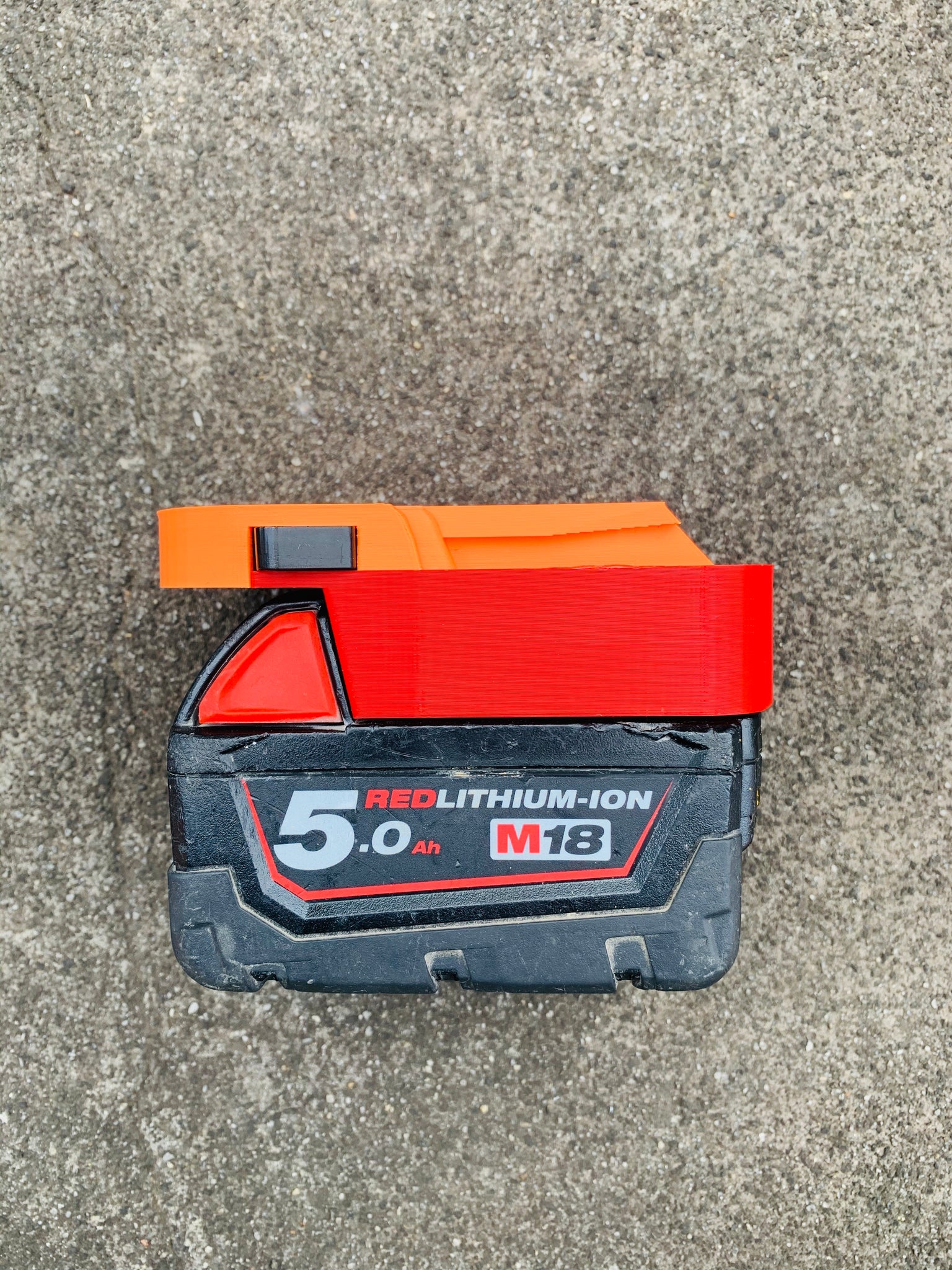 Milwaukee 18v battery adaptor to AEG tools