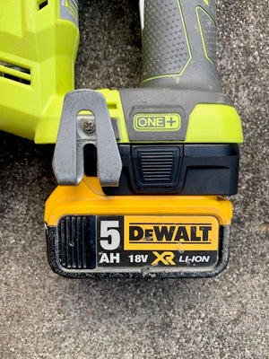 Dewalt XR 18v Battery Adaptor to Ryobi One+ Tools