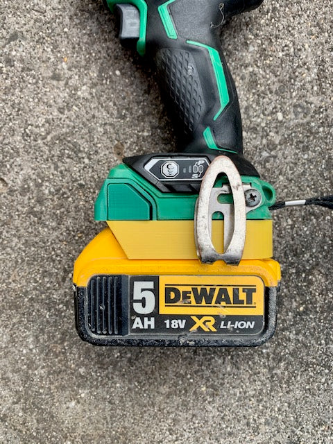 Dewalt 18v battery to Hitachi / Hikoki tool battery adaptor