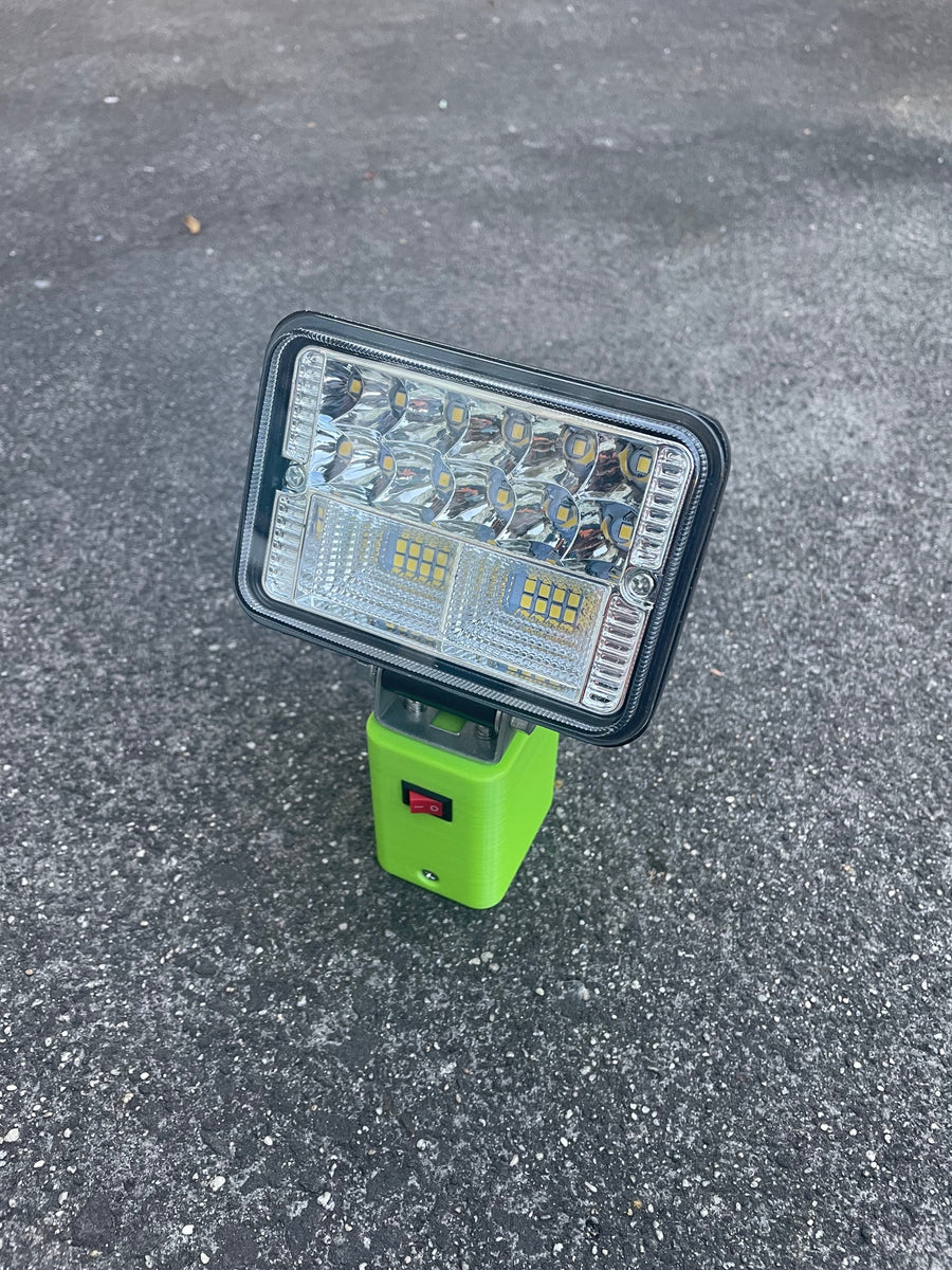 Ryobi custom made 18V LED light, 2nd generation – Your ToolBox