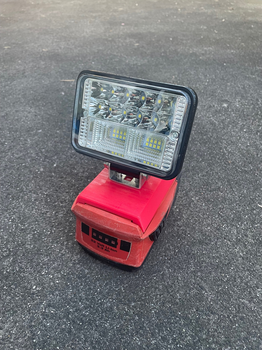 Hilti 22v LED light, 2nd generation