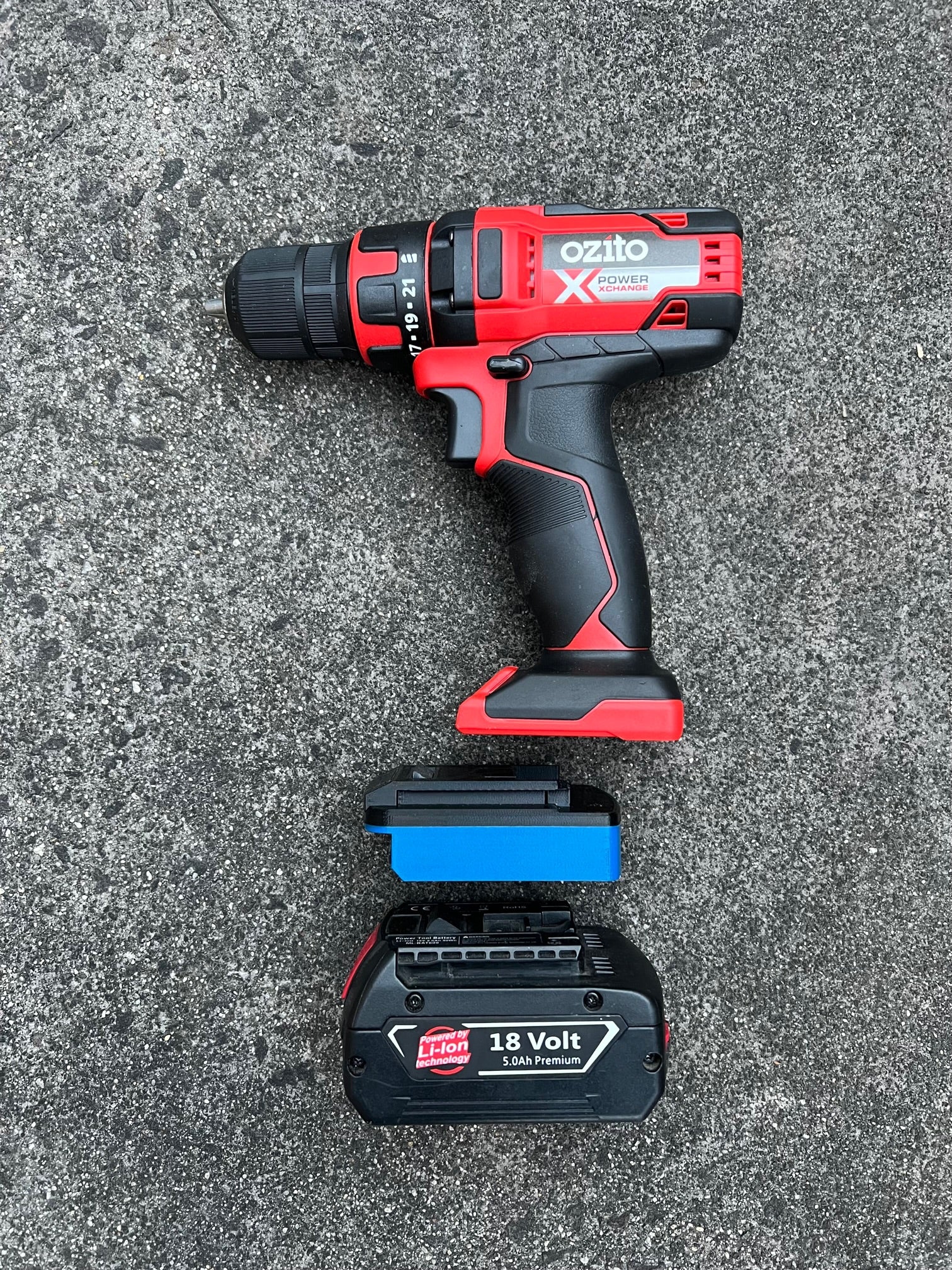 thumbnail image 2 of Bosch Blue 18V Battery To Dewalt XR Tool Adapter – Made In Australia, 1.5-6ah 2 of 5
