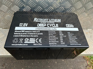 *Local pickup only* 12v 130ah LiFePo4 Battery pack, slimline/standard sized